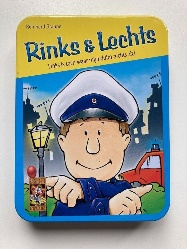 Rinks & Lechts, Hobby en Vrije tijd, Gezelschapsspellen | Kaartspellen, Zo goed als nieuw, Vijf spelers of meer, Ophalen of Verzenden
