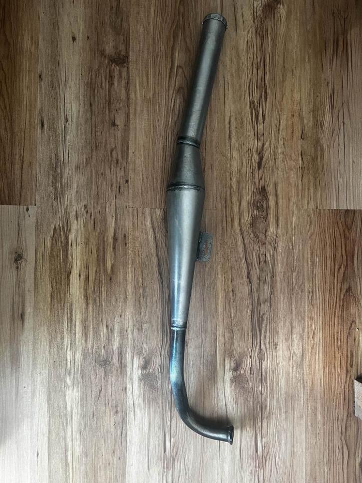 Homoet P4 uitlaat voor Tomos, Fietsen en Brommers, Brommeronderdelen | Algemeen, Zo goed als nieuw, Uitlaat, Ophalen