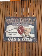 Busted Knuckle Garage Metalen Bord, Ophalen, Gebruikt