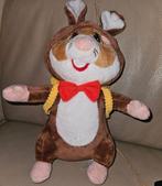 Hamster knuffel Paashaas met mandje, Ophalen of Verzenden, Zo goed als nieuw, Overige typen