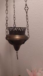 Oude Godslamp / Hanglamp - Doorsnee 8cm, Ophalen of Verzenden