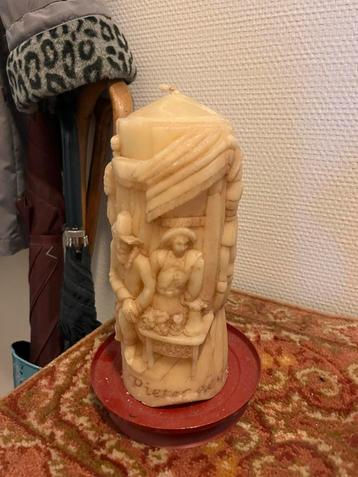 Decoratieve Kaars met Figuren beschikbaar voor biedingen