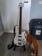 Basgitaar wit, Ophalen, Zo goed als nieuw