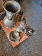 Vintage Tinnen Set, Ophalen of Verzenden
