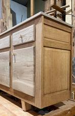 Handgemaakt & duurzaam dressoir, Retro, Scandinavisch, jaren '50, Gebruikt, 150 tot 200 cm, Eikenhout