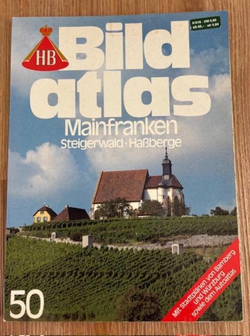 HB Bild atlas 50 - Mainfranken – Steigerwald, Haßberge, Boeken, Reisgidsen, Zo goed als nieuw, Reisgids of -boek, Europa, Overige merken