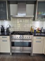 Boretti fornuis 90 cm RVS, Witgoed en Apparatuur, Fornuizen, Ophalen, Gebruikt, 60 cm of meer, Gas