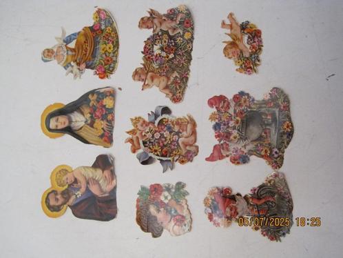 poezie plaatjes religieus jaren 50 (349), Antiek en Kunst, Curiosa en Brocante, Ophalen of Verzenden