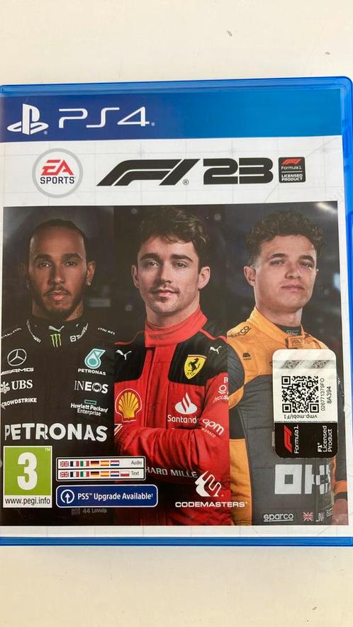 F1 2023 Game PS5, Spelcomputers en Games, Games | Sony PlayStation 4, Nieuw, Racen en Vliegen, 1 speler, Vanaf 3 jaar, Online