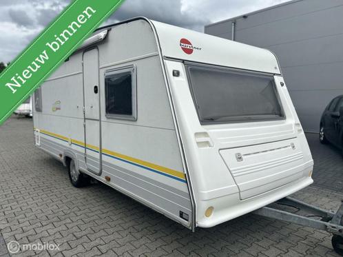Buerstner ventana 500 ts zak luifel Fransbed mover, Caravans en Kamperen, Caravans, Bedrijf, 1000 - 1250 kg, Rondzit, Bürstner