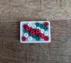 SCHAAL KERSTKRANSJES VOOR POPPENHUIS 1:12, Ophalen of Verzenden, Nieuw, Poppenhuis