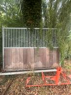 3 stalwanden hout, 2 met schuifdeur. 3 meter., Dieren en Toebehoren, Stalling en Weidegang, Stalling