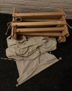 Schoenenkast> houten frame stoffen bedekking; 180 cm hoog, Huis en Inrichting, Ophalen of Verzenden, Zo goed als nieuw