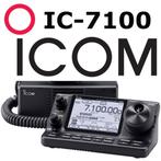 ICOM IC-7100    HF / VHF / UHF  set [ RUIL OF INRUIL KAN ], Ophalen, Zo goed als nieuw, Zender en Ontvanger
