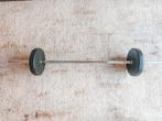 Halterset – halterstang + 2x 10 kg gewichten, Ophalen, Zo goed als nieuw, Halterset