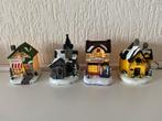 Kersthuisjes met verlichting., Ophalen of Verzenden, Zo goed als nieuw