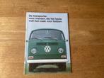 1970 VW Transporter T2 Brochure - zeldzaam, Boeken, Ophalen of Verzenden, Gelezen, Volkswagen