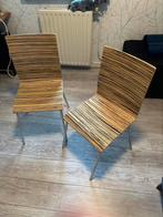 Eetkamerstoelen, Huis en Inrichting, Stoelen, Ophalen, Gebruikt, Twee