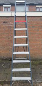 Altrex pro Falco aluminium trap 1 x 8 trede, Doe-het-zelf en Verbouw, Ladders en Trappen, Ophalen, Trap, Zo goed als nieuw, Opvouwbaar of Inschuifbaar