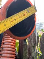 Mantelbuis 80mm, ca. 7 meter, Doe-het-zelf en Verbouw, Buizen en Afvoer, Ophalen, Gebruikt, Pvc, 6 meter of meer