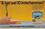 retro reclame 1984 Vonk smeerkaas zuivel uit Limburg, Verzamelen, Ophalen of Verzenden, Overige typen