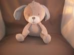 Primark hond early day,s grijs/bruin/ blauw gestreepte oren, Kinderen en Baby's, Speelgoed | Knuffels en Pluche, Ophalen of Verzenden