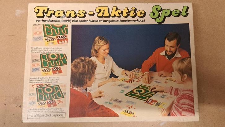 Trans-Aktie spel - Hema, Hobby en Vrije tijd, Gezelschapsspellen | Bordspellen, Gebruikt, Ophalen of Verzenden