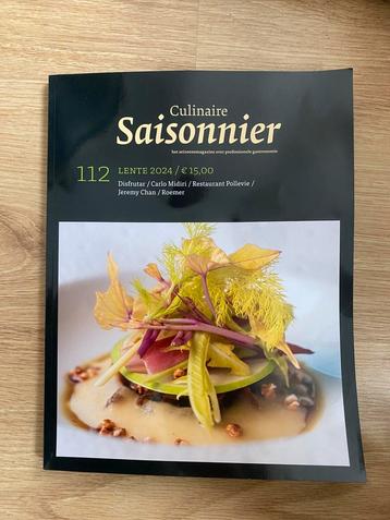 Culinair saisonnier - kook tijdschrift beschikbaar voor biedingen