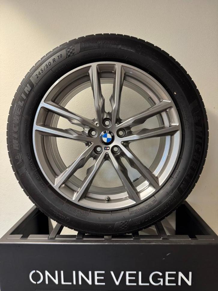 Zomer Set 19 inch Originele BMW X3 G01 X4 G02 velgen + band, Auto-onderdelen, Banden en Velgen, Velg(en), Zomerbanden, 19 inch