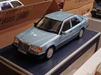 Norev Mercedes W124 230E Perlblau, Ophalen of Verzenden, Zo goed als nieuw, Auto, Norev