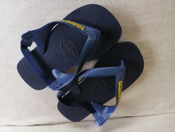 Havaianas kids sandalen slippers blauw maat 23 - 24 beschikbaar voor biedingen