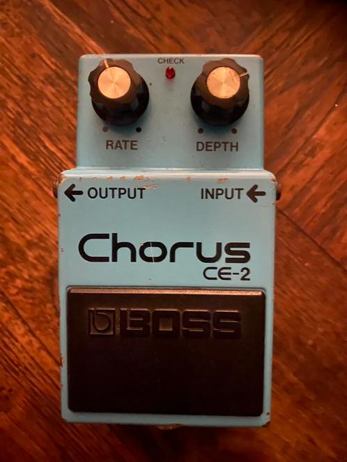 Boss CE-2 chorus Japan Black label 1983, Muziek en Instrumenten, Effecten, Gebruikt, Chorus, Ophalen of Verzenden