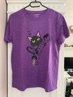 Shirt (nieuw) voor kattenliefhebbers, maat M, Maat 38/40 (M), Paars, Nieuw, Ophalen of Verzenden