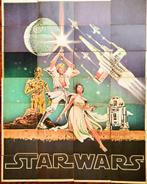 1977 Vintage Topps cards kaarten Star Wars blauw puzzel, Ophalen of Verzenden, Gebruikt, Spel