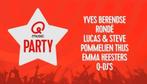2/4/6 voor Q-MUSIC party tickets 4 oktober 2025, Drie personen of meer