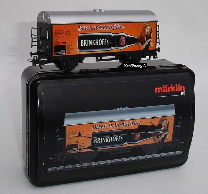 Märklin 4415 / 94171 Black is Beautifull in Blik Koelwagen !, Hobby en Vrije tijd, Modeltreinen | H0, Zo goed als nieuw, Wagon