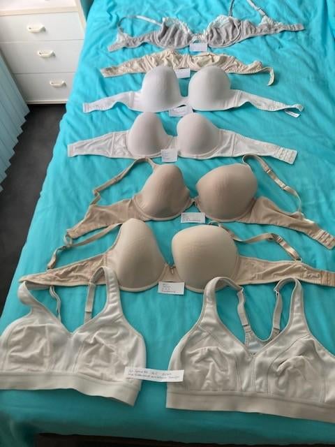 DIVERSE BH's strapless beugel/sportbh nieuw en zgan, Kleding | Dames, Ondergoed en Lingerie, Hema, Ophalen of Verzenden, Beige