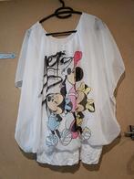 T shirt met Minnie en Mickey, Ophalen of Verzenden, Nieuw, Wit, Korte mouw