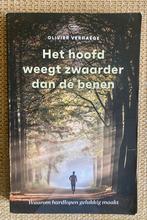 Olivier Verhaege - Het hoofd weegt zwaarder dan de benen, Ophalen of Verzenden, Zo goed als nieuw, Olivier Verhaege