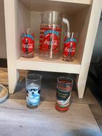 Coca cola oude glazen set 1997, Ophalen of Verzenden, Minder dan 5 flessen, Minder dan 50 cm, Glas