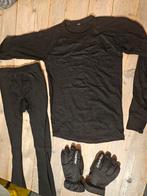 Thermo kleding set maat 152 + ski accessoires, Kinderen en Baby's, Kinderkleding | Maat 146, Jongen of Meisje, Ophalen of Verzenden