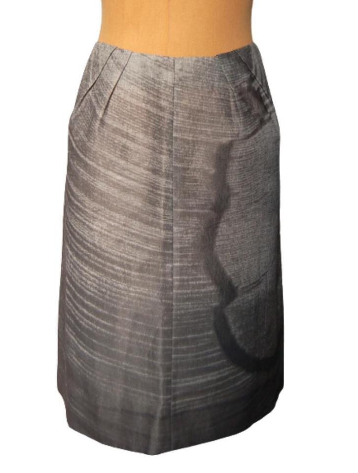 Marni rokje, rok, grijs/zilver, Mt. 42 / L, Kleding | Dames, Rokken, Zo goed als nieuw, Maat 42/44 (L), Grijs, Knielengte, Verzenden