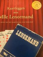 Lenormand - Vintage met boek tarot, Boeken, Ophalen of Verzenden, Zo goed als nieuw, Tarot of Kaarten leggen, Overige typen