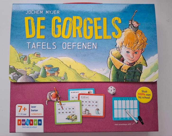 Gorgels Tafels Oefenen - Leerzaam spel!, Kinderen en Baby's, Speelgoed | Educatief en Creatief, Nieuw, Ophalen of Verzenden