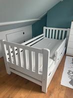 Kinderbed met lades 90x200, Ophalen, Zo goed als nieuw, 180 cm of meer, 85 tot 100 cm