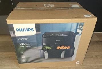 Philips airfryer 3000 series dual baskets nieuw in doos beschikbaar voor biedingen