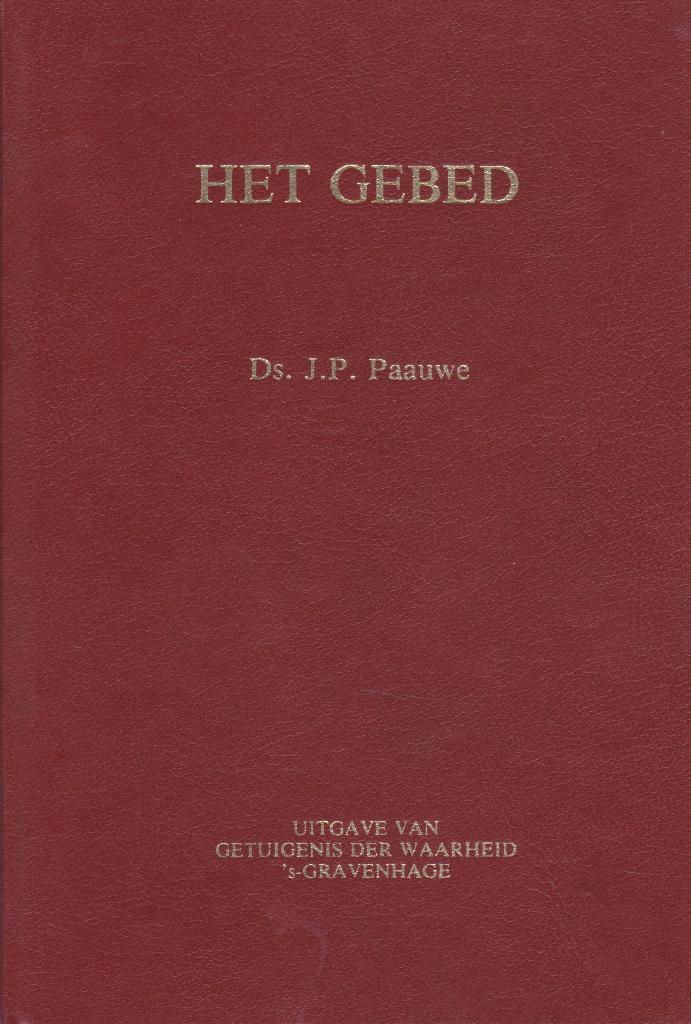 DS.J.P.PAAUWE - HET GEBED, Boeken, Godsdienst en Theologie, Gelezen, Ophalen of Verzenden