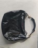 Zwarte leren Fab schoudertas, Ophalen of Verzenden