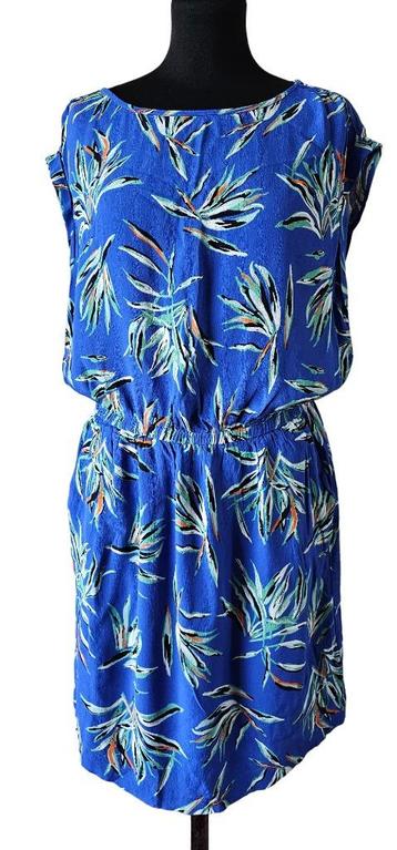 blauw zomer jurk van sissy boy maat M (3524)