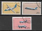 Nederlandse Antillen 1968 KLM vliegtuig Duglas DC9, Verzenden, Gestempeld
